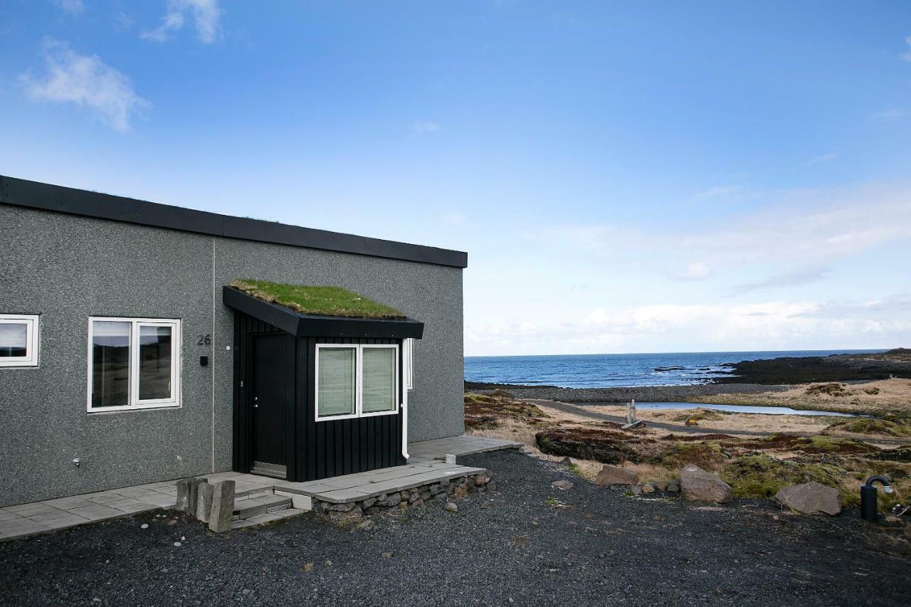 Hvassahraun Cabin By The Sea 沃加尔 外观 照片