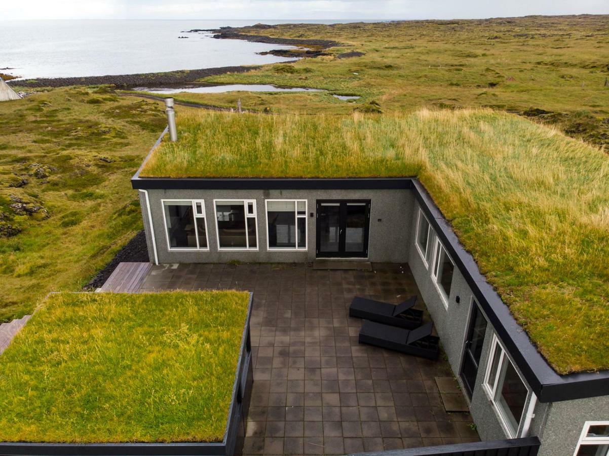 Hvassahraun Cabin By The Sea 沃加尔 外观 照片